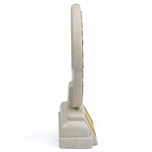 5-1/2 INCH STONE RESIN TROPHY PLAIN CENTER