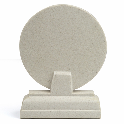 5-1/2 INCH STONE RESIN TROPHY PLAIN CENTER