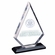 5-1/2" x 7-1/2" x 3/4" ARROW SHAPE CLEAR ACRYLIC AWARD