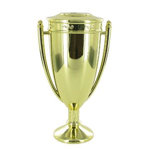 5-1/4 INCH METAL CUP WITH LID, GOLD