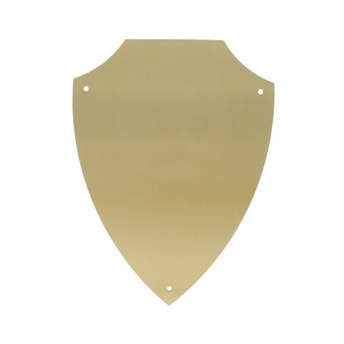 5-1/4 X 6-5/8 BRASS SHIELD