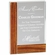5-3/8 x 8 INCH RECTANGULAR OPTICAL CRYSTAL AWARD WITH WOOD EDGE