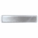 5/8" X 2-1/2"BRIGHT POLISHED NICKEL NAME BADGE WITH FUSED POSTS AND CLUTCH BACK