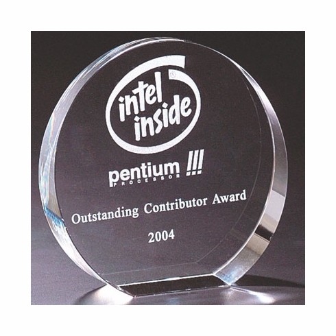 5 INCH OPTICAL ROUND CRYSTAL