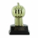 5 INCH PUMPKIN TROPHY ON BLACK & GOLD SIMULATED MARBLE BASE