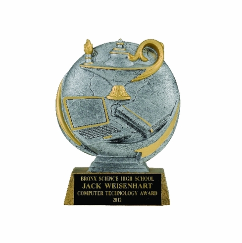 5 INCH RESIN WREATH TROPHY