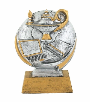 5 INCH RESIN WREATH TROPHY