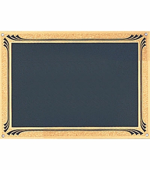 5 X 7 BLACK SCREENED PLATE