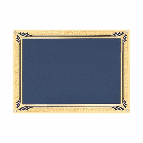 5 X 7 BLUE SCREENED PLATE