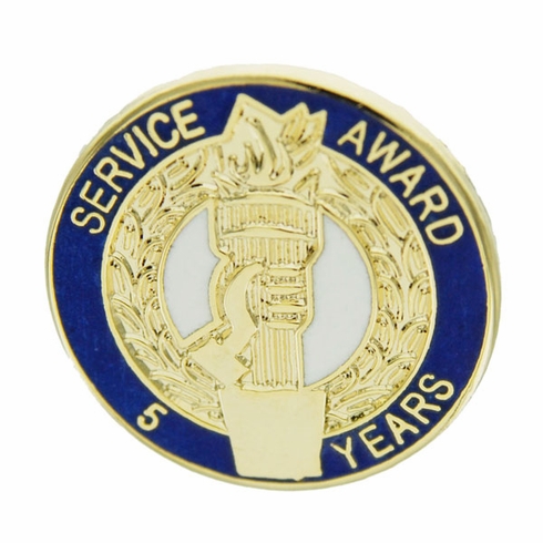 5 YEARS OF SERVICE AWARD PIN