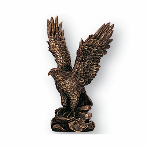 6-1/2 INCH CAST EAGLE ANTIQUE BRASS