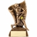 6-1/2 INCH FEMALE SOFTALL FLAG RESIN TROPHY