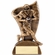 6-1/2 INCH FOOTBALL FLAG RESIN TROPHY