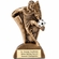 6-1/2 INCH MALE SOCCER FLAG RESIN TROPHY