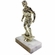 6-1/2 INCH MALE SOCCER TROPHY FIGURE ON MARBLE BASE