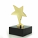 6" BRIGHT DIE CAST METAL STAR TROPHY 