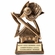 6 INCH BASEBALL SWEEPING STAR RESIN TROPHY