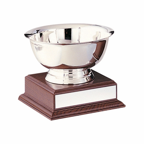 6 INCH PAUL REVERE SILVER BOWL ON BASE