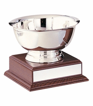 6 INCH PAUL REVERE SILVER BOWL ON BASE