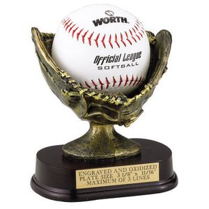 6 inch RESIN SOFTBALL GLOVE