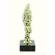 6 INCH WITCH ON BROOMSTICK TROPHY WITH BLACK MARBLE BASE