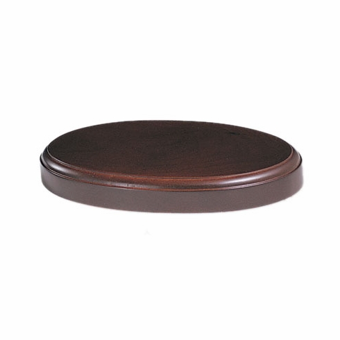 6 X 4 X 1 DARK OVAL BASE