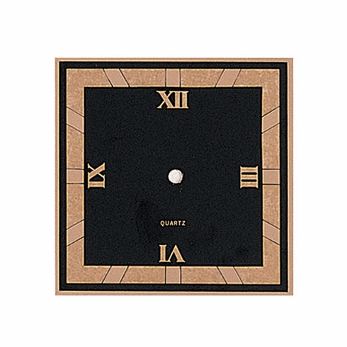 6 X 6 SCREENED CLOCK FACE