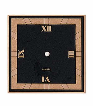 6 X 6 SCREENED CLOCK FACE