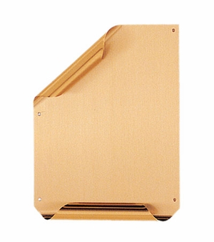 6 X 8 BRASS SCROLL PLATE