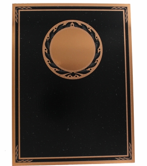 6 x 8 bronze screened plate