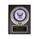6 X 8 INCH DARK CHERRY FINISH PLAQUE WITH U.S. NAVY MEDALLION INSERT