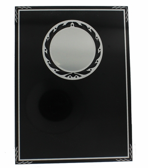 6 x 8 silver screened plate