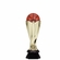 7-1/2 INCH PLASTIC SCULPTURED BASKETBALL TROPHY
