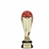 7-1/2 INCH PLASTIC SCULPTURED BASKETBALL TROPHY