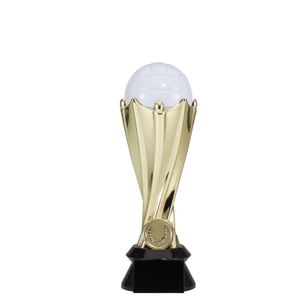 7-1/2 INCH PLASTIC SCULPTURED VOLLEYBALL TROPHY