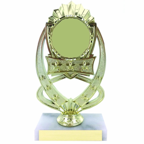 7-1/2 INCH RISER TROPHY HOLDS 2" INSERT