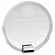 7-3/4 INCH OPTICAL CRYSTAL CIRCLE AWARD ON POLISHED SILVER METAL BASE