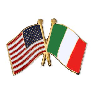5/8 INCH AMERICAN/ITALIAN FLAGS