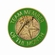 7/8 INCH BRIGHT GOLD GREEN "TEAM MEMBER OF THE MONTH" LAPEL PIN