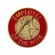 7/8 INCH BRIGHT GOLD RED "EMPLOYEE OF THE WEEK" LAPEL PIN