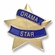 7/8 INCH DRAMA STAR LAPEL PIN