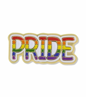 7/8 X 3/8 INCH PRIDE LAPEL PIN