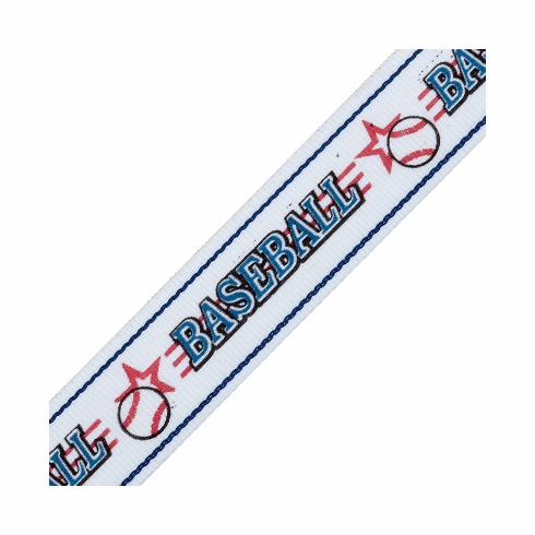7/8X32 BASEBALL NECK RIBBON