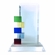 7 INCH MULTI-COLOR GLASS STACKED BLOCKS AWARD