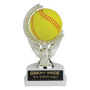 7 INCH SOFTBALL SPINNER TROPHY