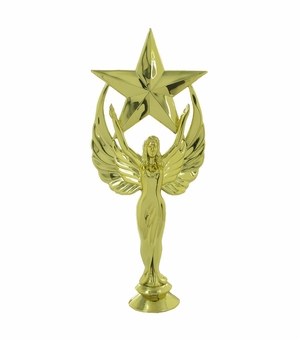 7 INCH VICTORY STAR FEMALE TROPHY FIGURE
