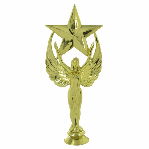 7 INCH VICTORY STAR FEMALE TROPHY FIGURE