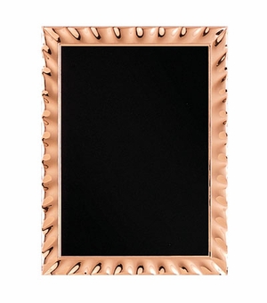 7 X 10 BLACK PLATE EMBOSSED