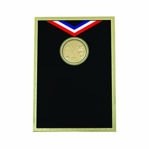 7 X 10 BLACK RIBBON PLATE