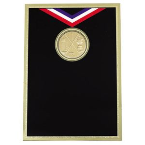 7 X 10 BLACK RIBBON PLATE